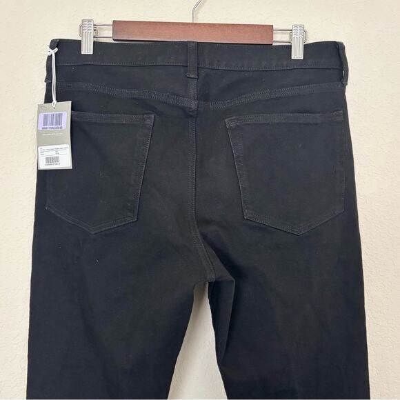 Everlane Uniform Black Straight Men’s Jeans 33x32 Classic Fit 4-Way Stretch - Picture 5 of 11